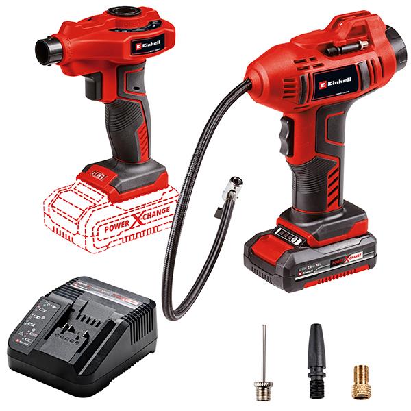 KIT SOPLADOR Y COMPRESOR C/BAT 2AH 18 V