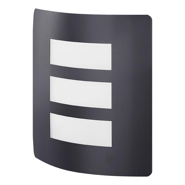 APLIQUE PARED NEGRO EXTERIOR 1X40 W