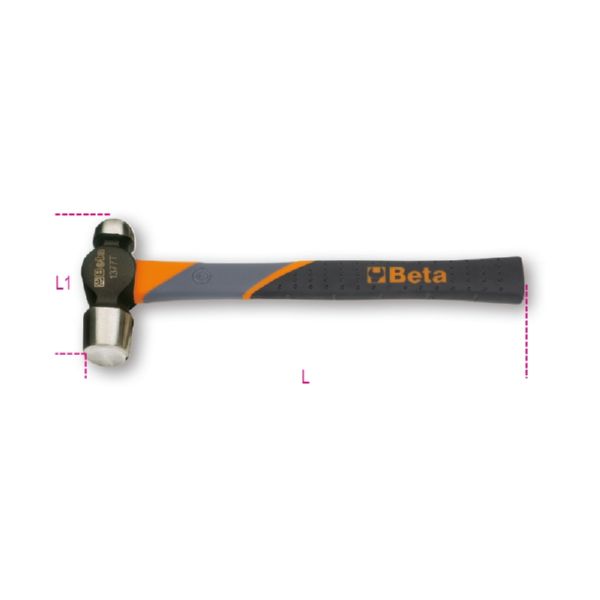 1377T 900-MARTILLOS CABEZA REDONDA,FIBRA BETA