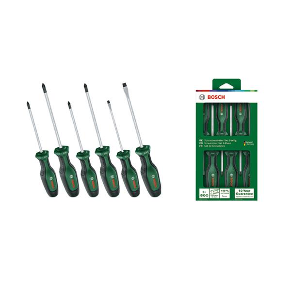 DESTORNILLADOR PLANO 6P JGO -
