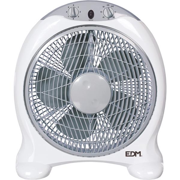 VENTILADOR BOX FAN BLANCO/GRIS 45 W