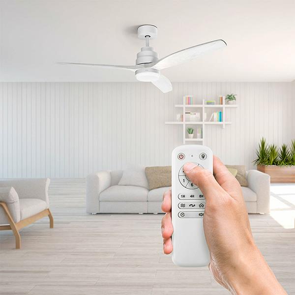 VENTILADOR TECHO NEPAL SILENCIOSO 3A BLANCO 40 W