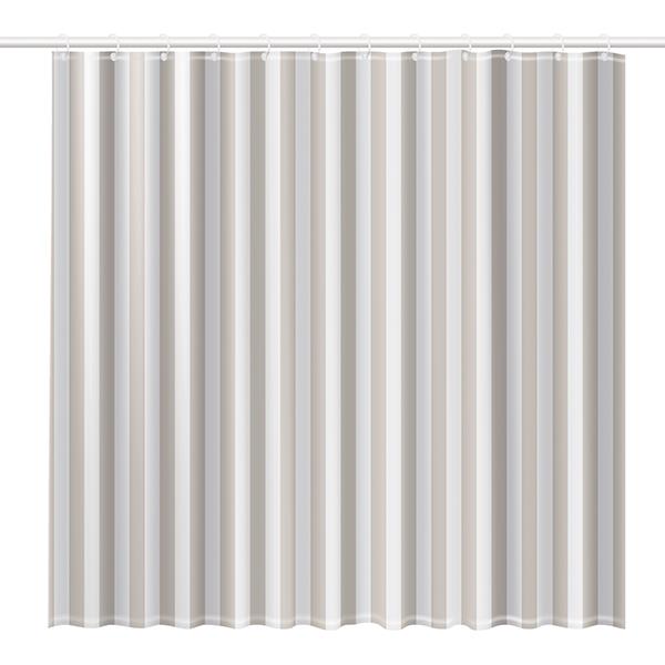 CORTINA BA&Ntilde;O PEVA TRANSLUCIDA 180X200 CM