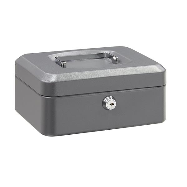 CAJA CAUDALES GRIS 30X24X9CM