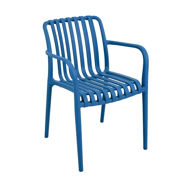 SILLON PP AZUL EOS 56X58X81