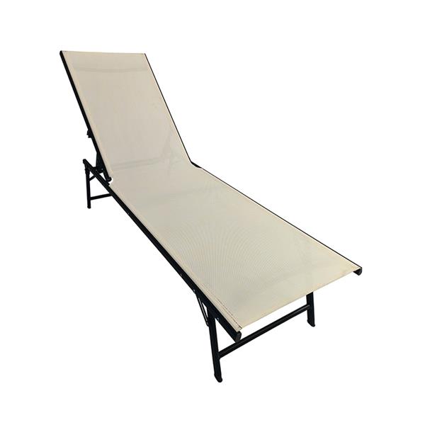 TUMBONA RELAX ACERO 5P BEIGE