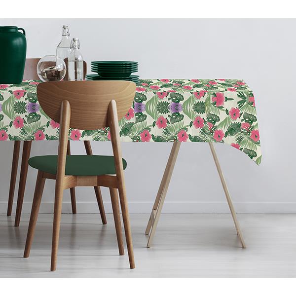 MANTEL HULE PVC TAHITI RECTANGULAR 140X180 CM