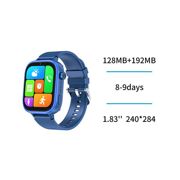 SMARTWATCH NI&Ntilde;OS GPS 4G+CAMARA+WIFI AZUL -