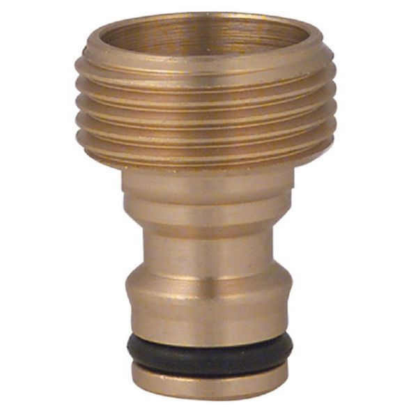 ADAPTADOR GRIFO MACHO LATON 1/2''