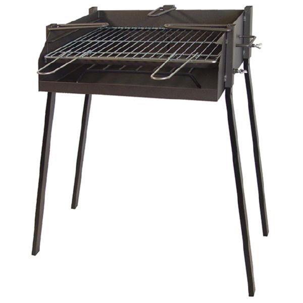 BARBACOA CUADRADA SOPOR.PAELLA 60X40X75