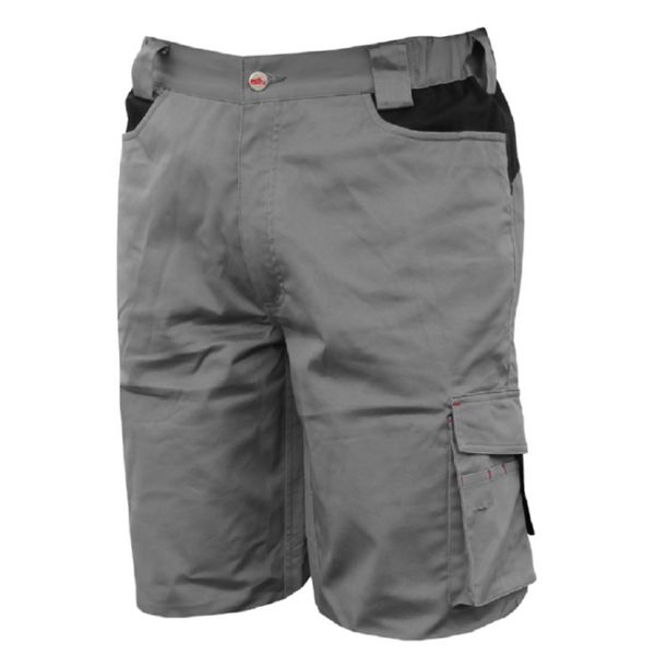 BERMUDA ALGODON STRETCH GRIS XXXL
