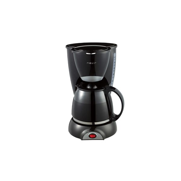 CAFETERA GOTEO NEGRA 800W 12 TZ