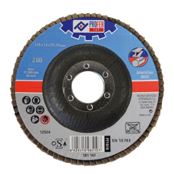 DISCO LAMINAS POLIFAN Z80 115 MM