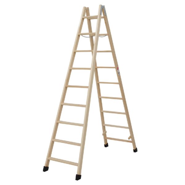 ESCALERA MADERA P PLANO  9 PELD 2,5 M