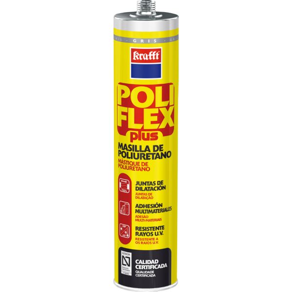 MASILLA POLIFLEX PLUS GRIS 300ML