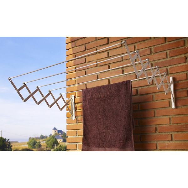 TENDEDERO EXTENSIBLE BLANCO 80 CM