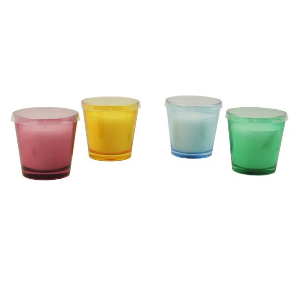 VELA C/CITRONELA VASO CRISTAL