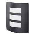 APLIQUE PARED NEGRO EXTERIOR 1X40 W