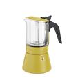 CAFETERA INOX CLAIR MUSTARD 4 TZ