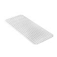 ALFOMBRA BA&Ntilde;ERA/DUCHA BLANCA 92X42 CM