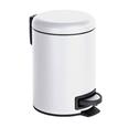 CUBO BA&Ntilde;O PEDAL BLANCO LEMAN 3 L