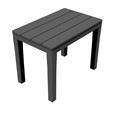 BANQUETA RESINA TIMOR ANTRACIT 60X38X45