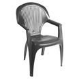 SILLON RESINA ALTO ANTRACITA -