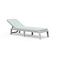 TUMBONA PP 4P MALLORCA BCO + COJIN BLUE -