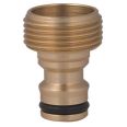 ADAPTADOR GRIFO MACHO LATON 1/2''