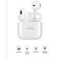 AURICULAR BLUETOOTH WIRELESS BLANCO