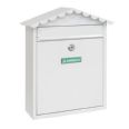 BUZON EXTERIOR ACERO NEGRO 36X30X10CM