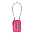 CANDADO COMBINACION FLEXI ROSA 30 MM