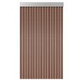 CORTINA CINTAS COLOR MARRON 210X90CM