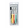 CUCHILLO COCINA MONDADOR SET-3 70 MM