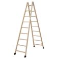 ESCALERA MADERA P PLANO  9 PELD 2,5 M