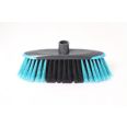 ESCOBA ANTICHOQUE GRIS/AZUL -