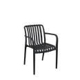 SILLON PP NEGRO EOS 56X58X81