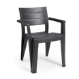 SILLON RESINA R.BAJO JULIE GRAFITO