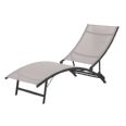 TUMBONA ACERO TAUPE 4 POS