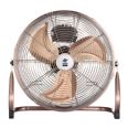 VENTILADOR SUELO INCLINABLE BRONCE 90W 40 CM